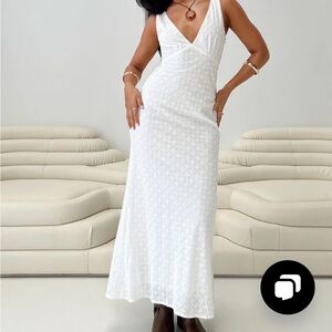 Princess Polly Nellie Maxi Dress White